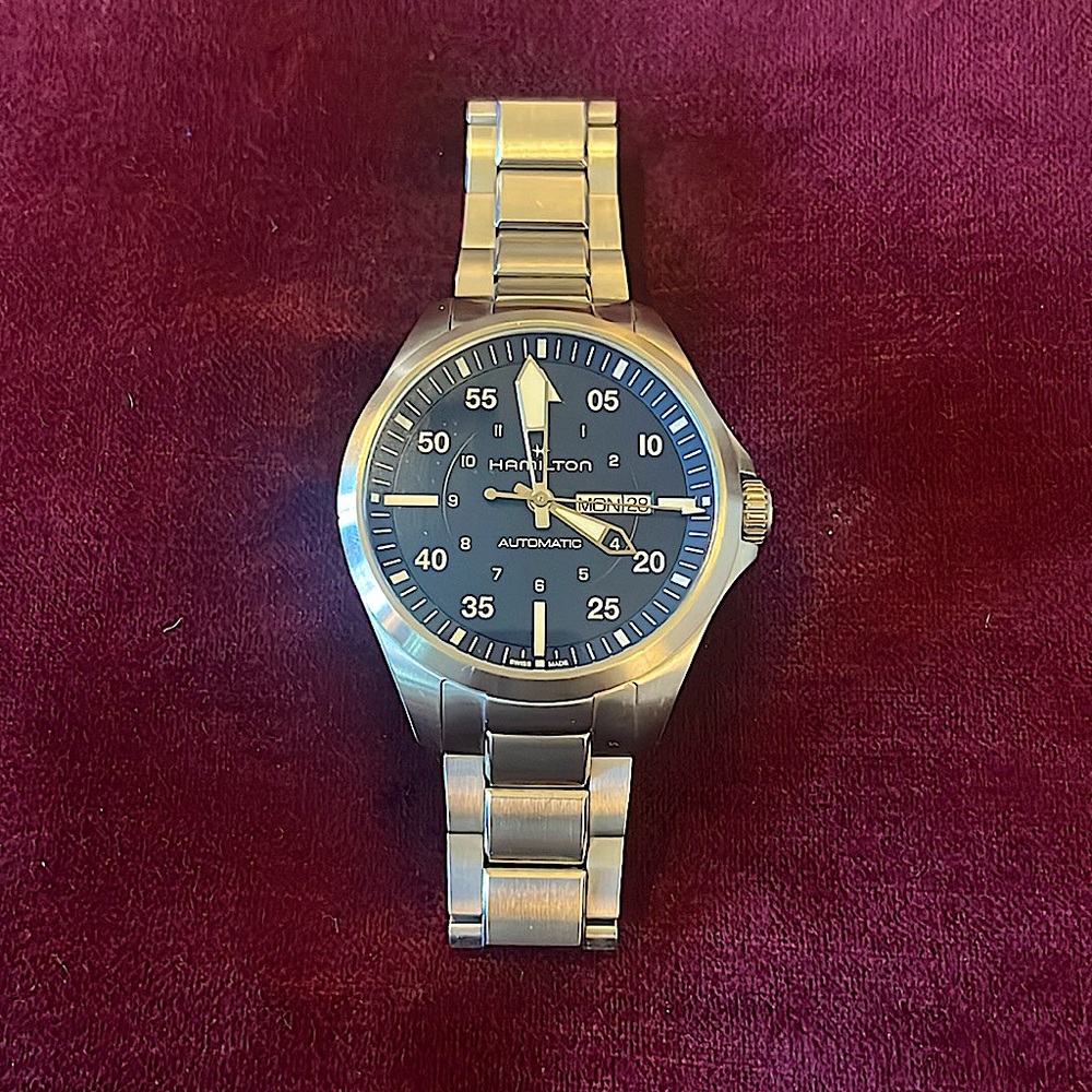 Hamilton Khaki Pilot 42mm Men’s Automatic Watch
